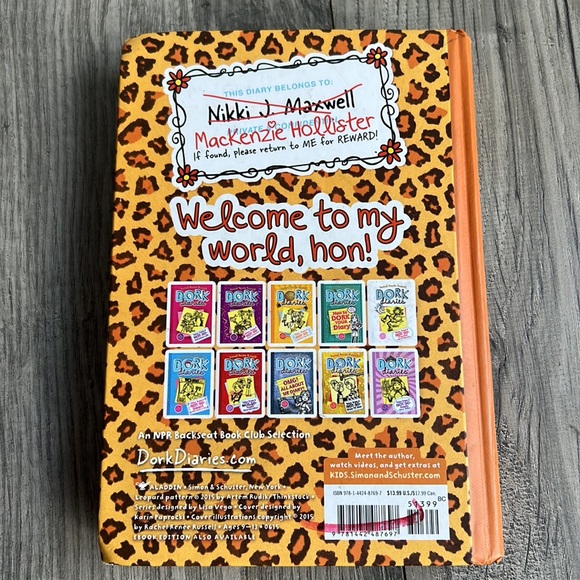 Books Dork Diaries and Diary of a Wimpy Kid Dog Days 3 Chapter Books - Picture 4 of 8